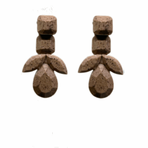 orecchini GEMME: cioccolato light