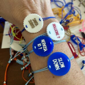 braccialetto CERCHIO: NERVOSA IO?