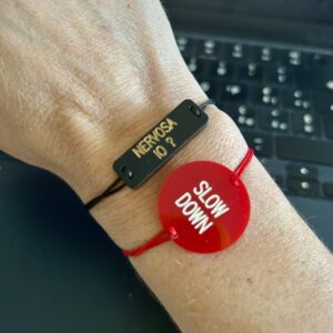 Alternative view of braccialetto CERCHIO: SLOW DOWN