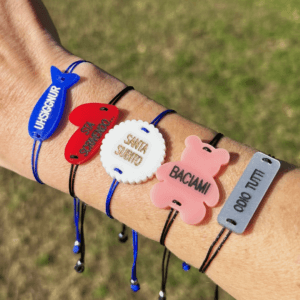 Alternative view of braccialetto PESCE: ODIO TUTTIt