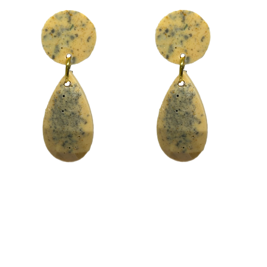 orecchini CARAMELLE: polenta