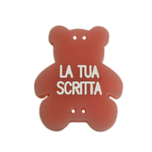 braccialetto ORSETTO: con scritta personalizzata