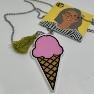 collana GELATO: gusto fragola (rosa)