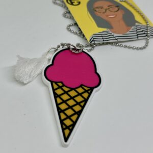 collana GELATO: gusto frutti di bosco (fucsia)