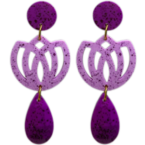 orecchini FIORE DI LOTO: bouganville - bouganville light - bouganville