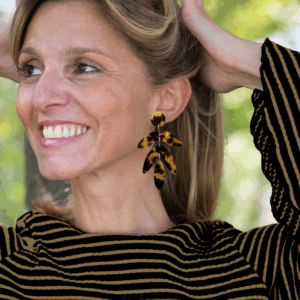 Alternative view of orecchini FELCE: tartarugati