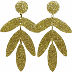 orecchini FELCE : glitter oro