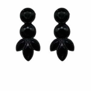 orecchini GIGLI: nero